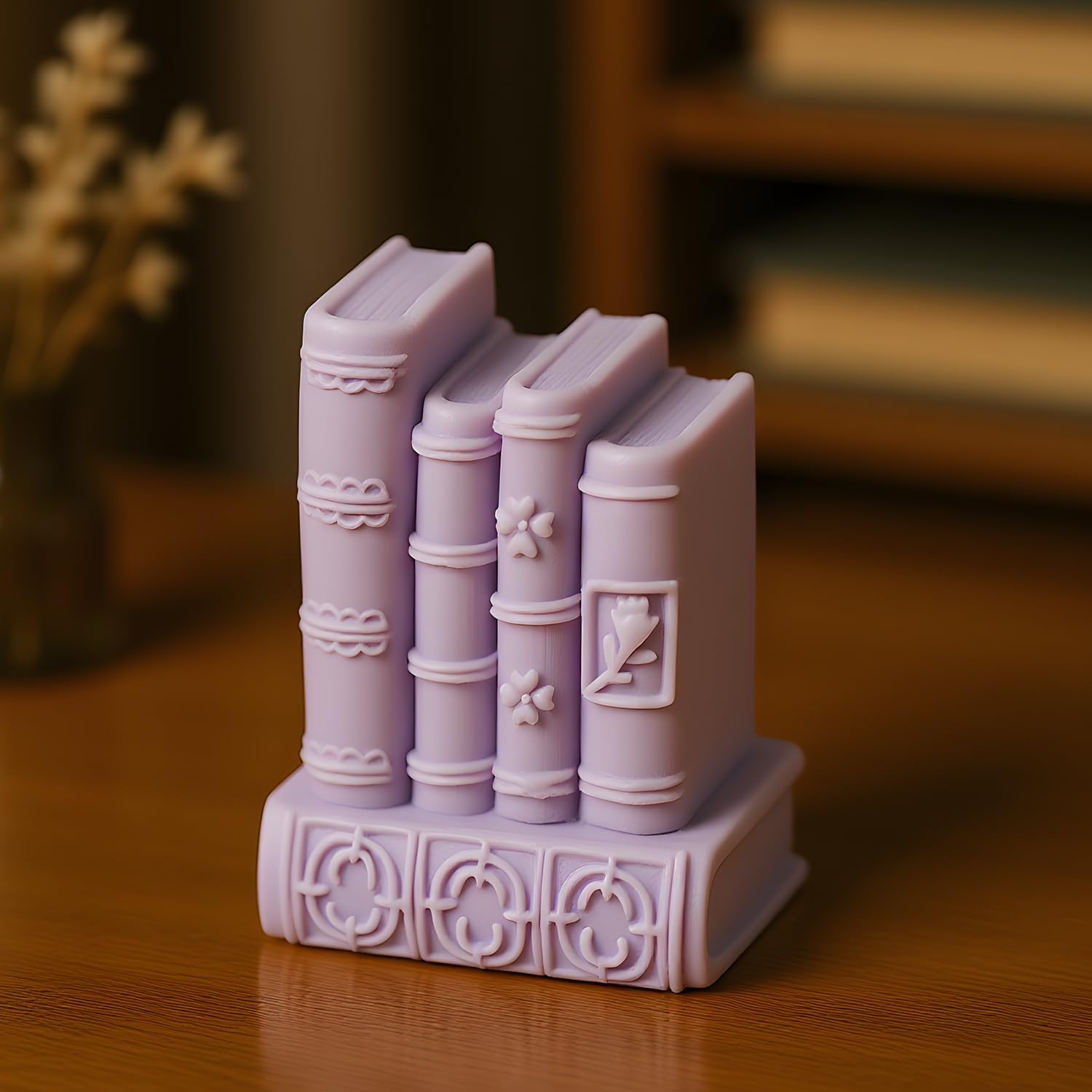 Book Candle Silicone Mold Book Candle Molds for Candles Making Resin Casting Aromatherapy Candles Handmade Wax Home Decor