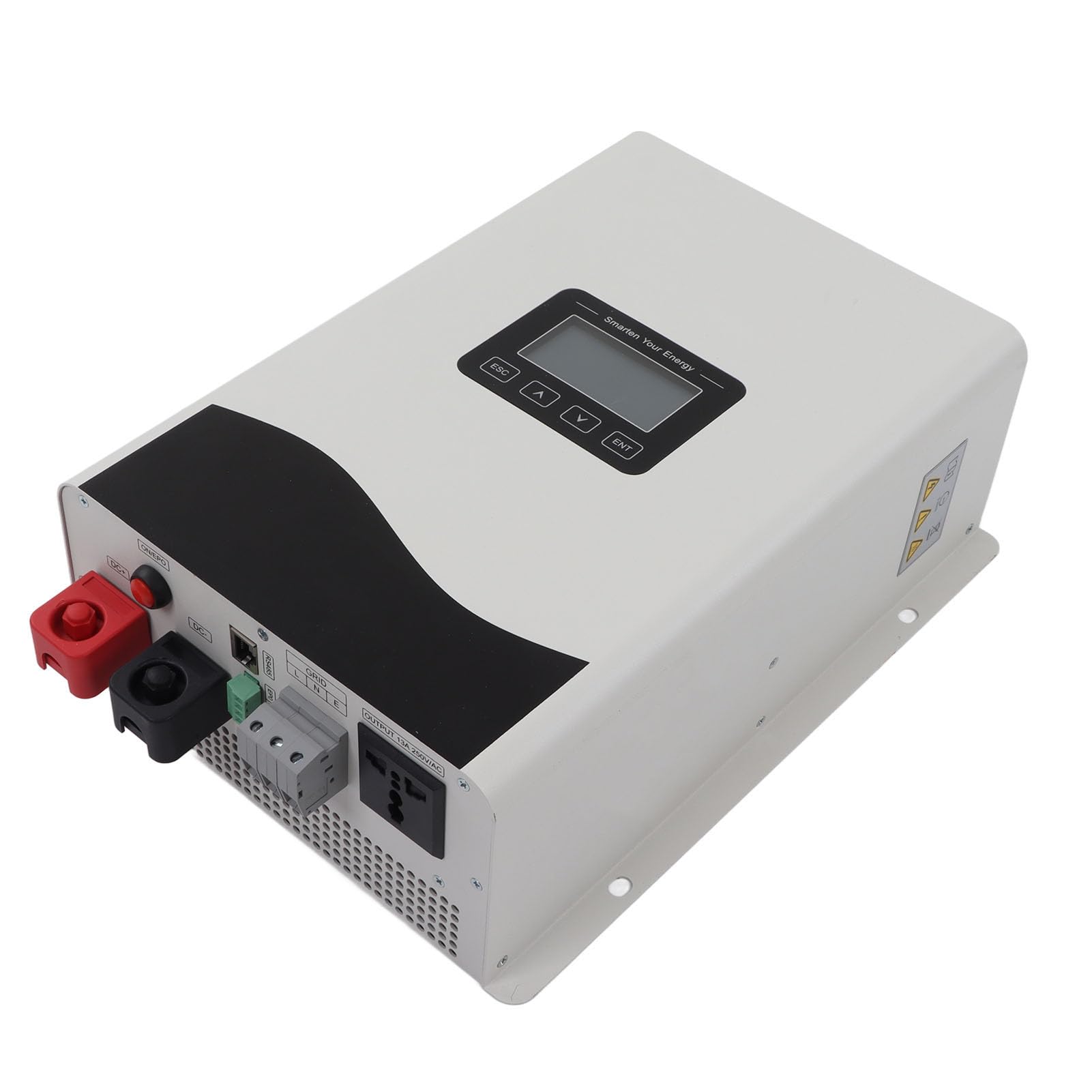 Caricabatterie Inverter Solare Off-grid, Caricabatterie Inverter Onda Sinusoidale Pura da 3KW, Tecnologia Soft Switching, Ingresso 48V, Uscita 220V, Efficienza del 93% per Alimentazione di
