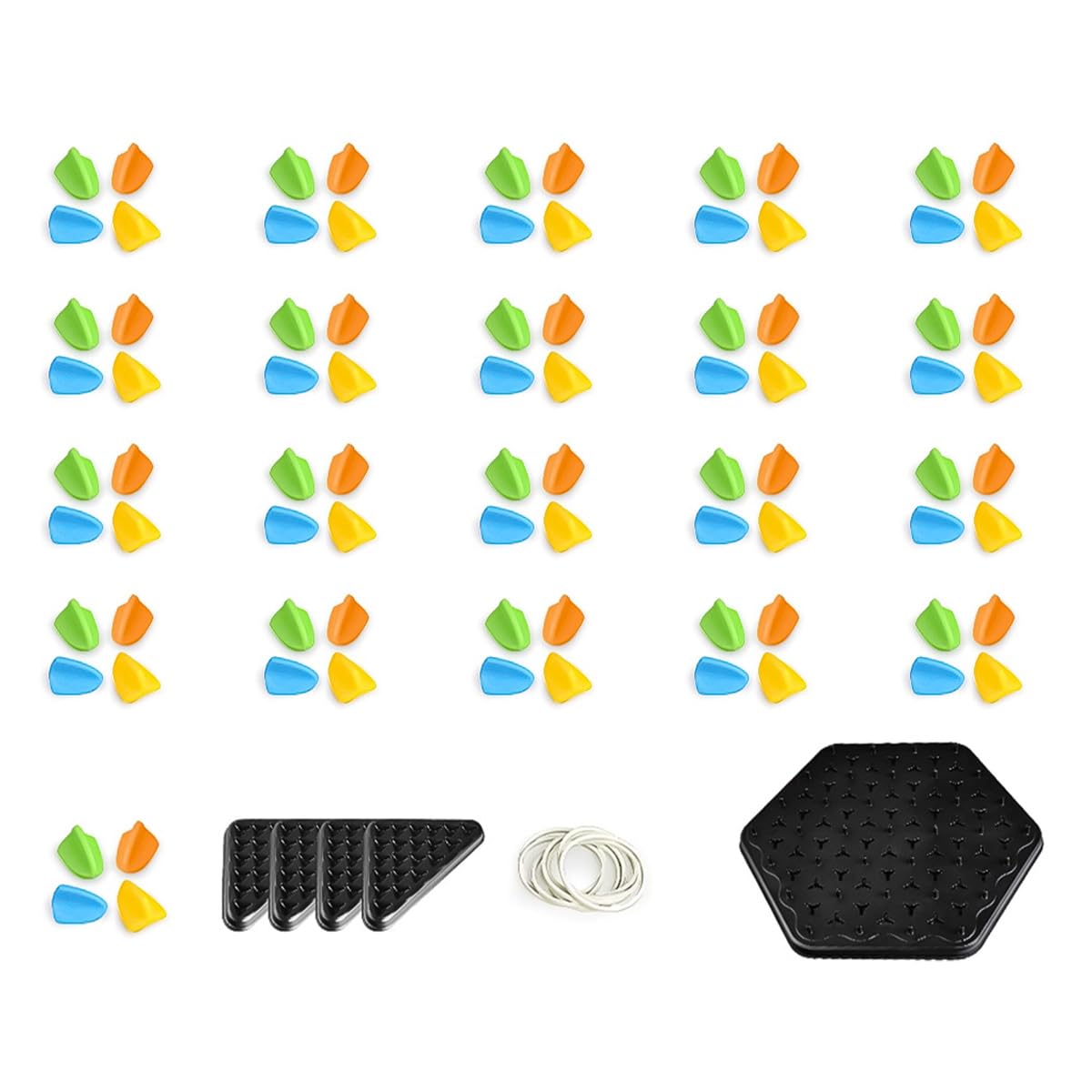 ANCLLO Triangle Game, Interactive Triangle Chessboard Game, Family Strategy Board Game for all ages, Auk2519, AUK2519 - Image 2