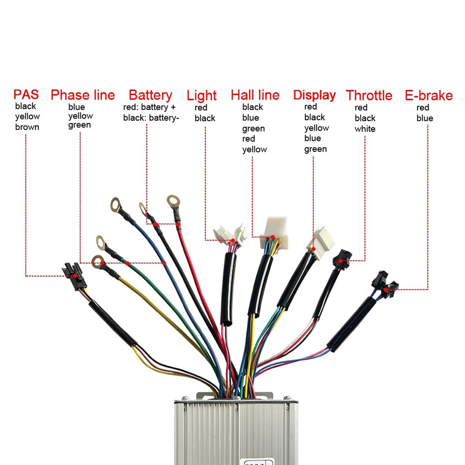 Pilipane Zestaw do konwersji roweru elektrycznego, wysoka wydajność, 35 A, wskaźnik LCD8S, panel wyświetlacza, bateria litowa, zestaw do silnika elektrycznego o mocy 1500 W, składany rower