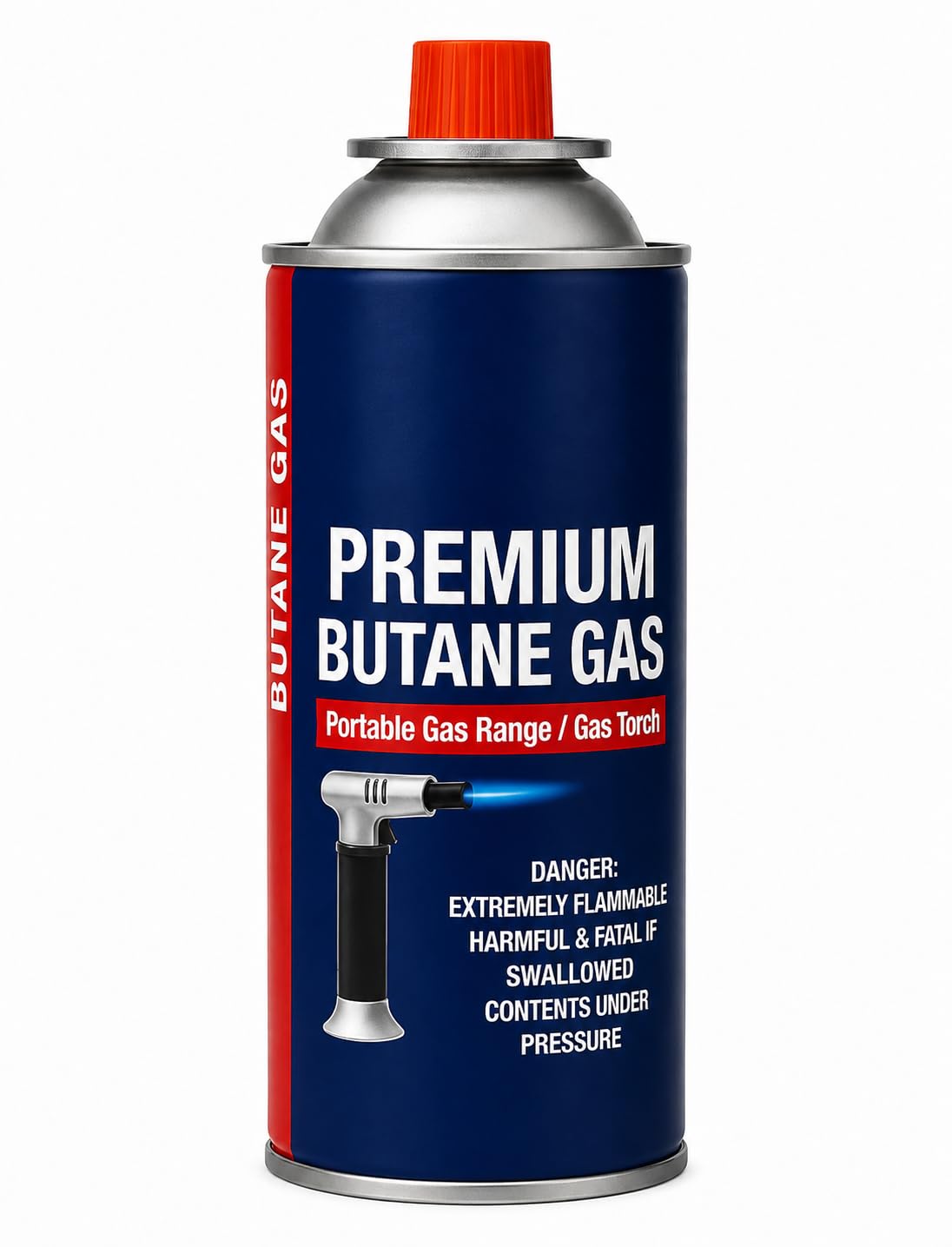Camping Butane Gas Refill Canister for Portable Stove Burner Emergency Cooking Outdoor Travel Use (450ml) (Pack Of 1)-picture-33