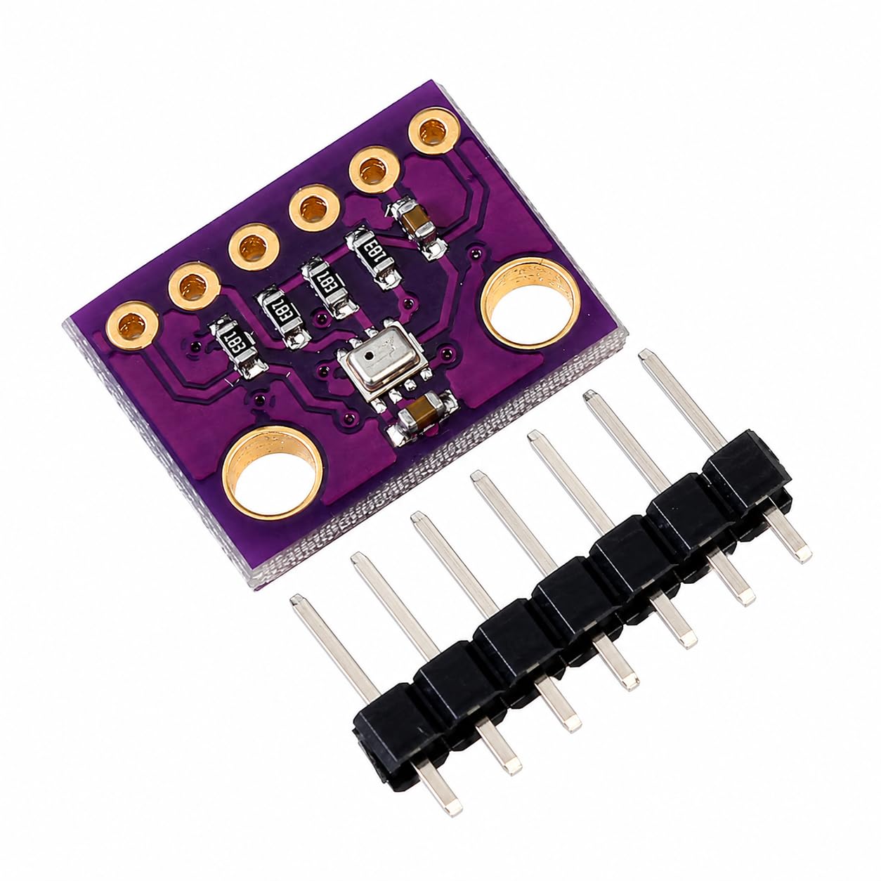 BMP280 Barometric Pressure and Temperature Sensor Module with Header Pins, I2C/SPI Interface for Arduino, Raspberry Pi, Weather Station and DIY Electronics Projects, Pack of 1-picture-17