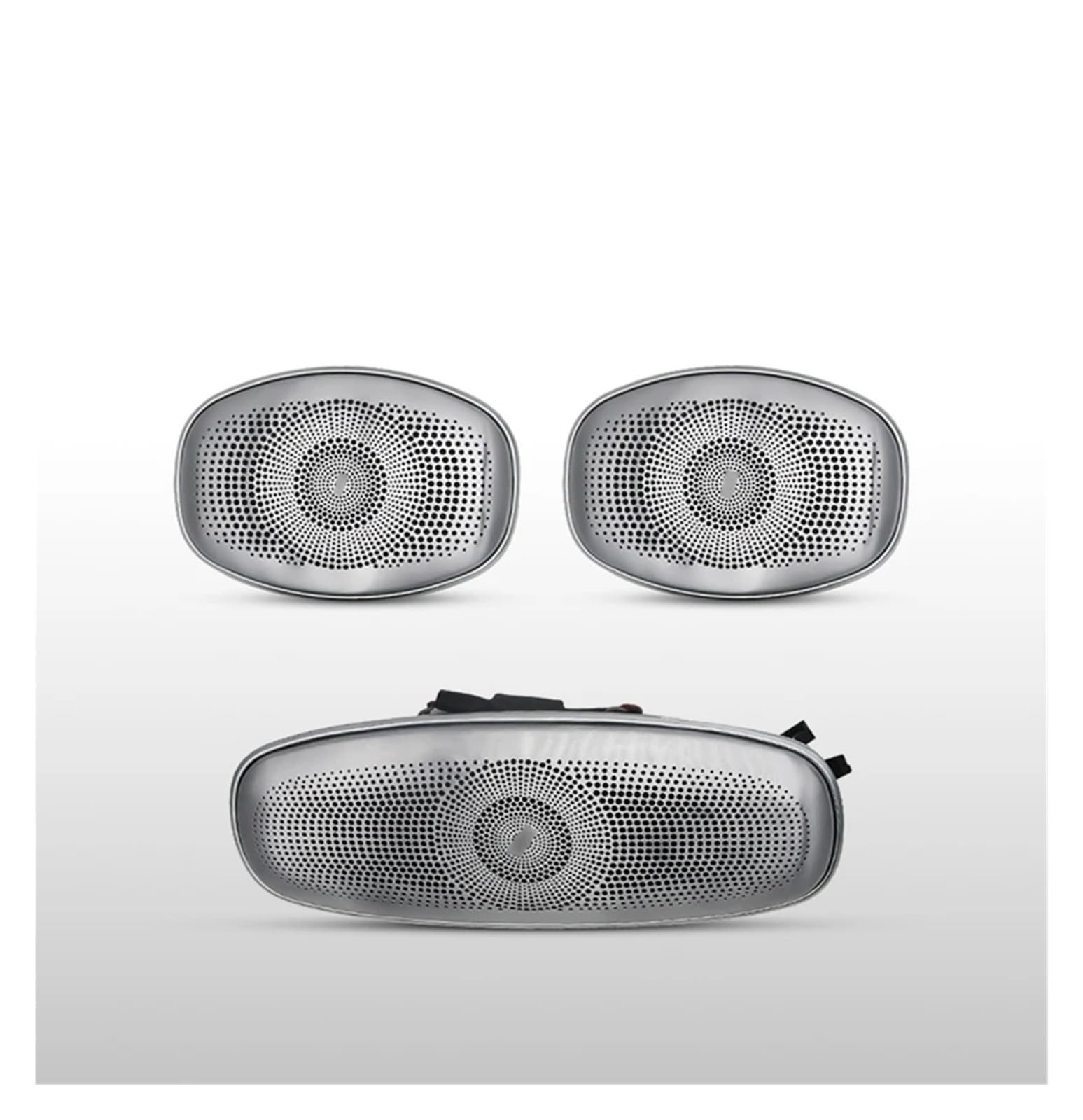 Atmosphere Light Kit Compatible with Mercedes Benz S-Class W222 2014 2015 2016 2017-2020 Rotary Tweeter Four Door Speaker Cover(Roof Cover)