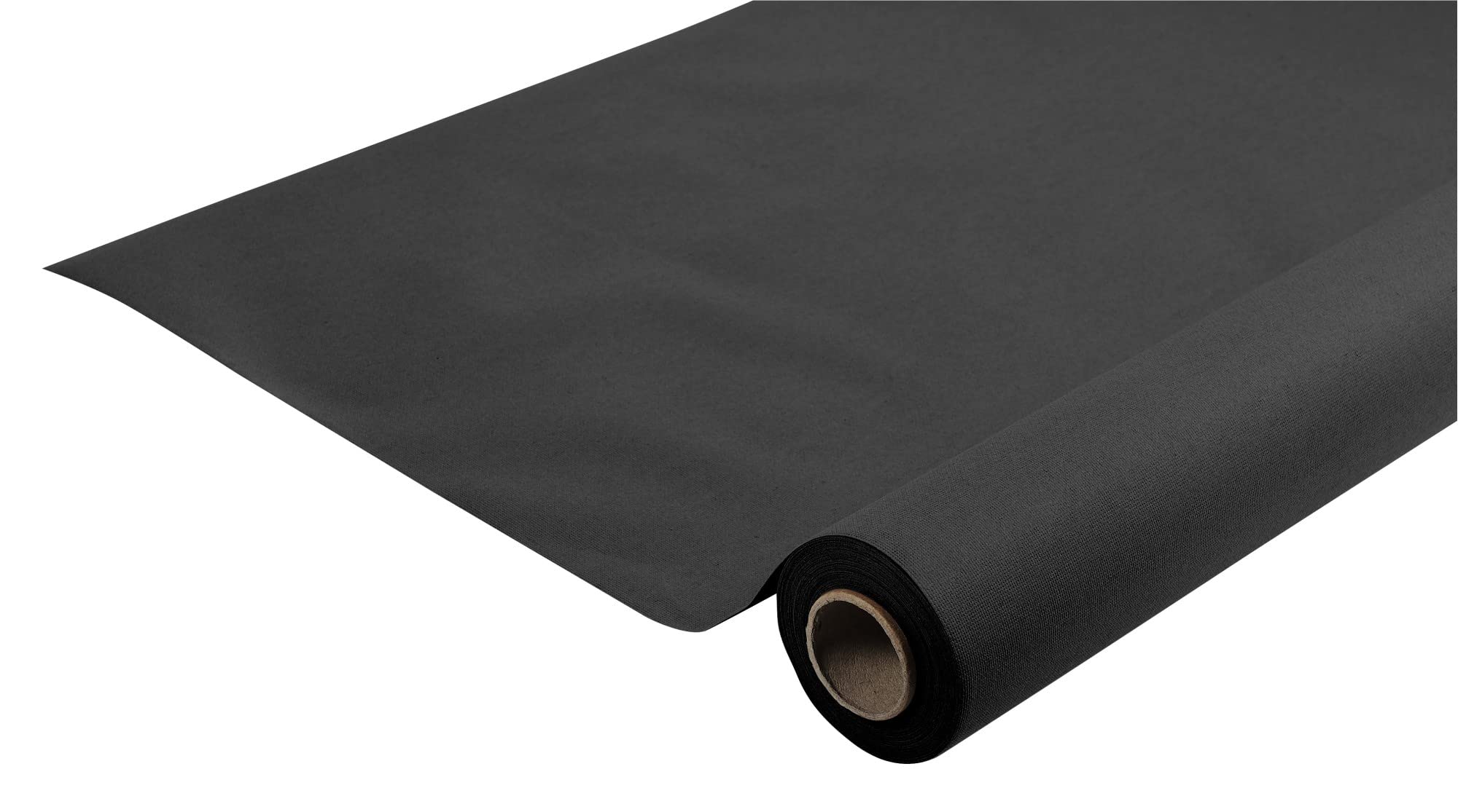 Pronappe Tischdecke R772521I Einweg-Tischdecke aus Spunbond-Vlies Länge 25m Breite 1,80m (pro Rolle) Farbe Schwarz Reißfestes, wasserabweisendes und abwischbares Material