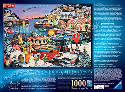 Ravensburger 13991 Home for Christmas 1000 Teile Festliches Puzzle für Erwachsene und Kinder ab 12 Jahren, – Bild 3