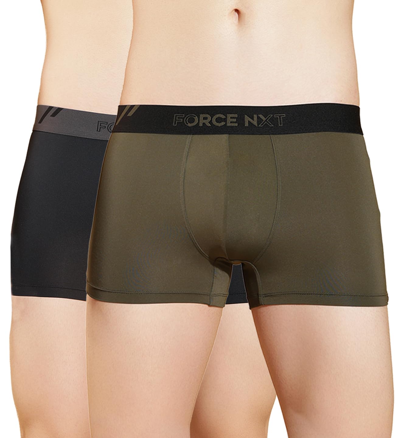 force nxt Men's Polyamide Microfiber Elastane Stretch Fabric Solid Trunk-picture-35