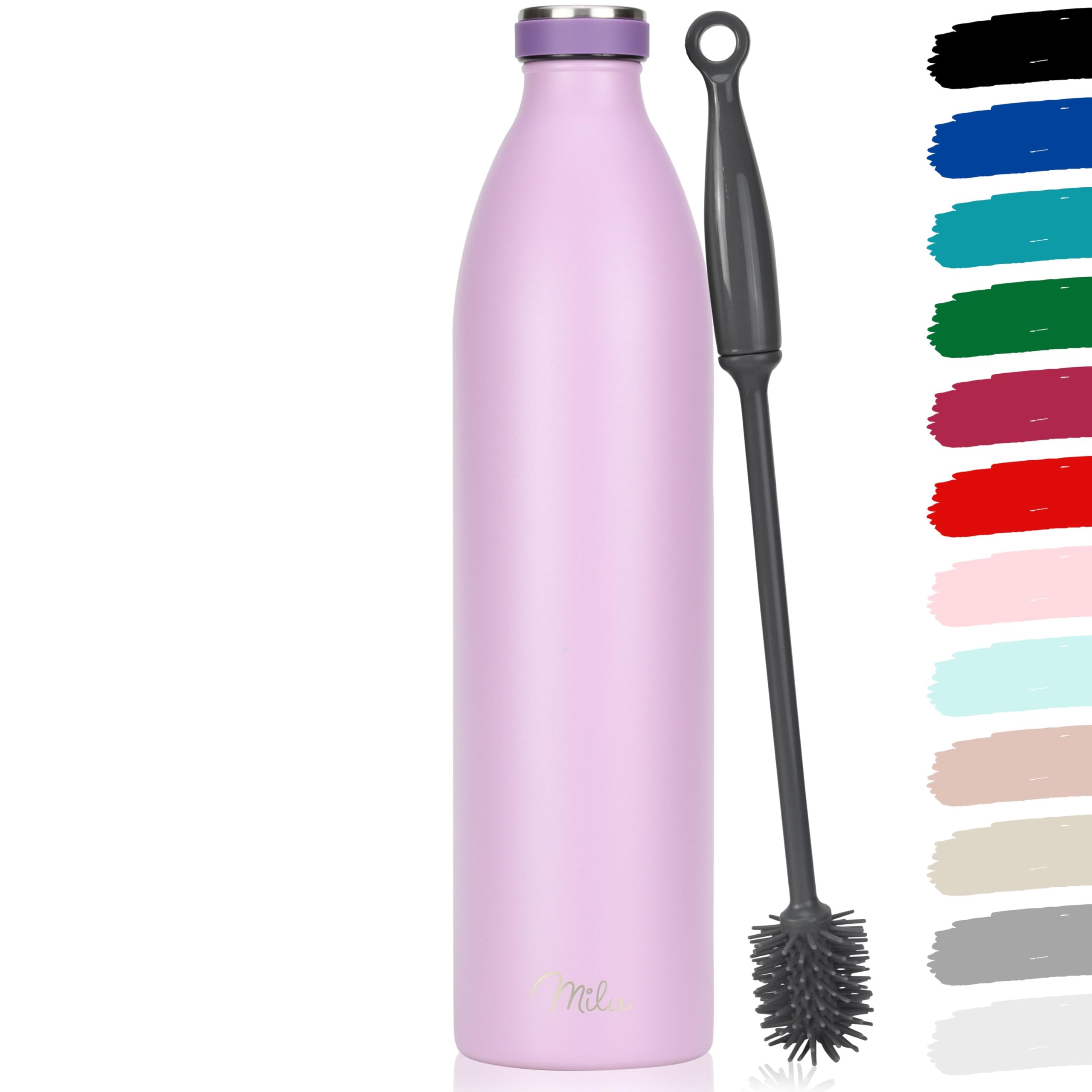 Milu Stainless Steel Drinking Bottle 1500 ml, Insulated Thermo Flask for Water, Leak Proof, Insulated and Double Walled