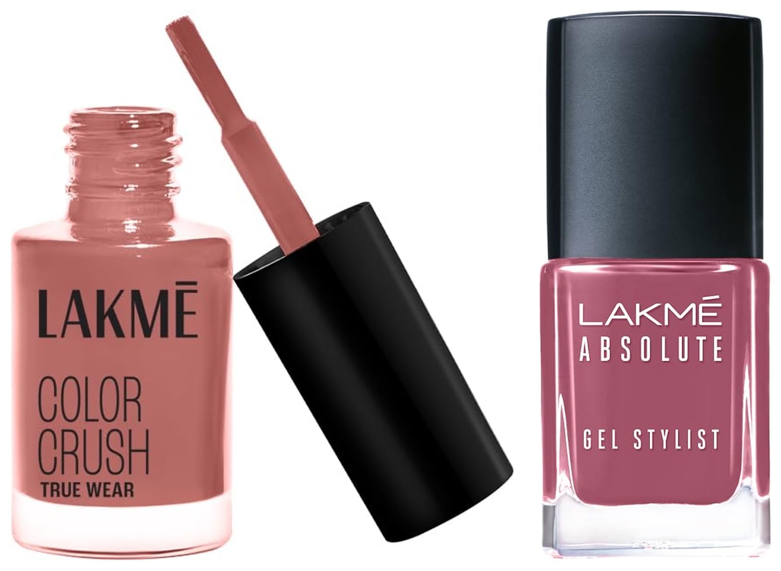 LAKMÉ Absolute Gel Stylist Vintage Romance & True Wear Color Crush Nail Polish, Long Lasting & Vibrant Nail Paint Finish, 82, 6Ml-image-39