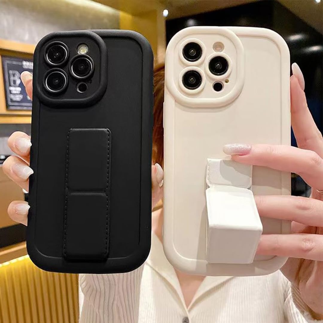 RNOZX for iPhone 15 Pro Silicone Multi Functional Magnetic Fold