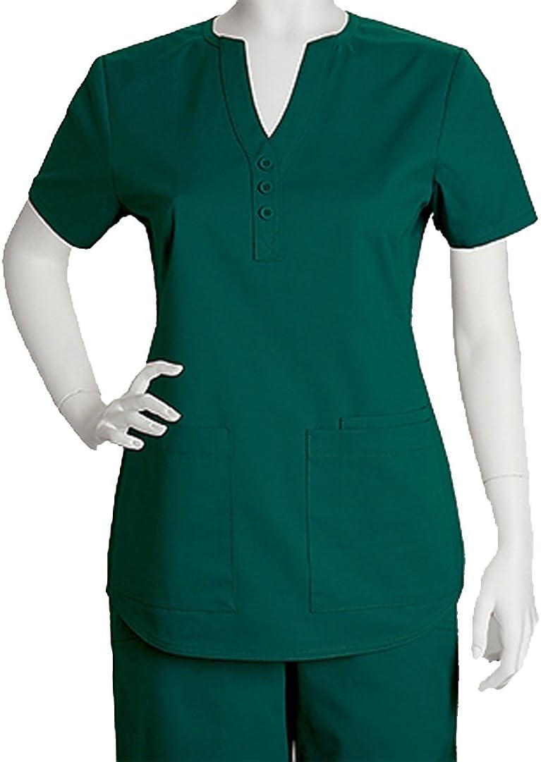 BARCO ICU Women's Junior 3 Pocket Fitted Back Scrub Top
