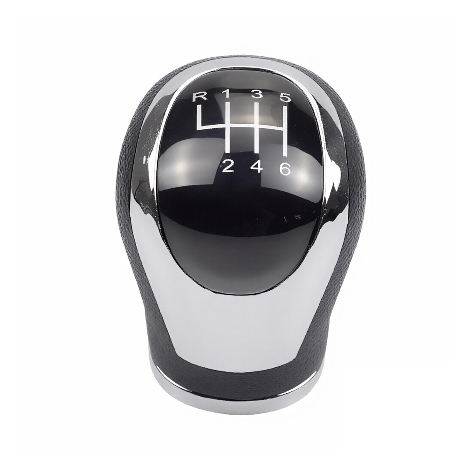 Qmtvfsrh 6 Speed-Leather Car Gear Shift Knob Manual 6 Speed Gear Shift Knob For Nissan For Qashqai J11 For X-Trail T32 2016-2017 Gear Stick Shifter Lever(6 Speed-Leather)