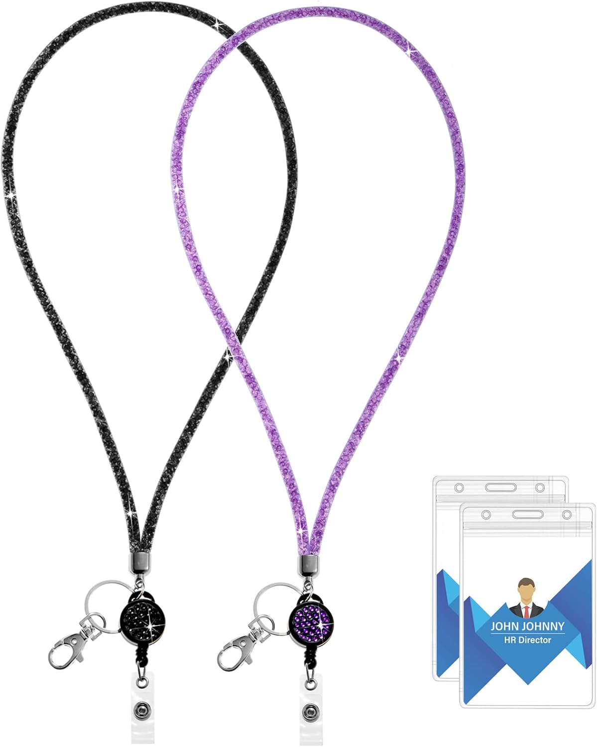 Lanyards for ID Badges Retractable Neck Lanyard for Women