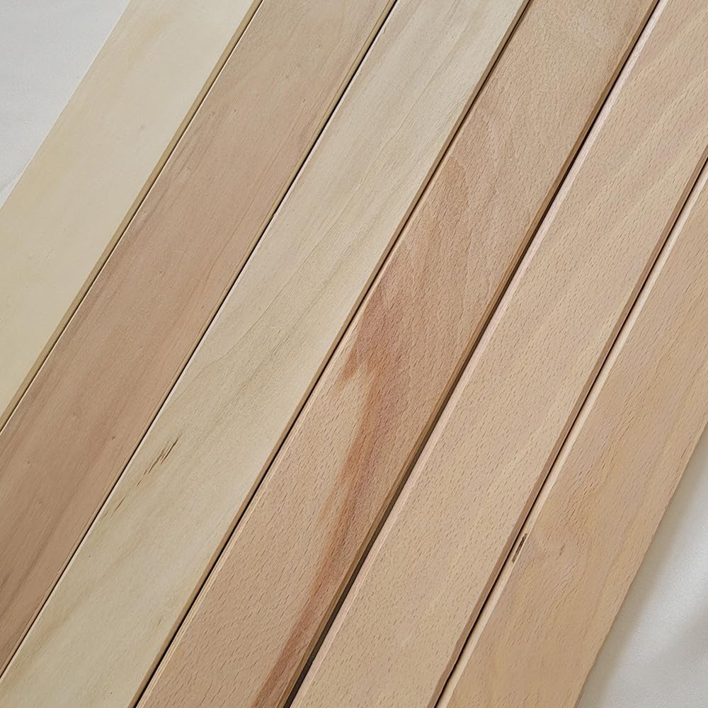 10Pcs Wooden Bed Slats for 2ft Replacement Slats Single Size Bed Sofa,Heavy Duty Solid Wood Support