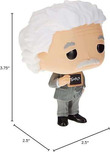 Miniatura 8 de POP Icons World History - Figura de vinilo de Albert Einstein Funko (incluye funda protectora de caja compatible), multicolor, 3.75 pulgadas