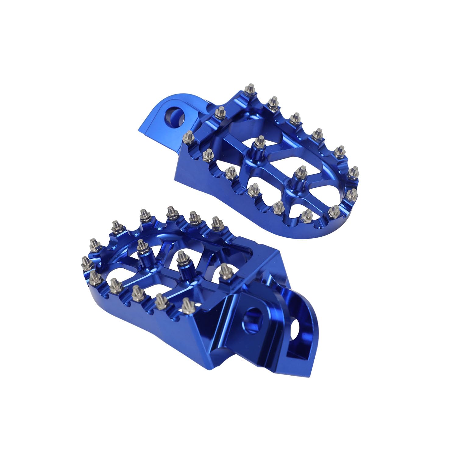 Motorrad-Fußrasten für Sherco, Dirt Bike Fußrasten CNC-Aluminium für Sherco 125 SE 250 SE 300 SE 250/300 SEF 450/500 SEF 2012-2023 Enduro Motocross Pit Dirt Bike Blau