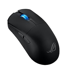 ASUS ROG Harpe Ace Mini Wireless Esports Gaming Mouse  Small Compact Design, Right-Handed, 49g Lightweight, Tri-Mode Connectivity, 36K DPI, up to 105Hr Battery, Pro-Approved, PC/Mac Support - Black