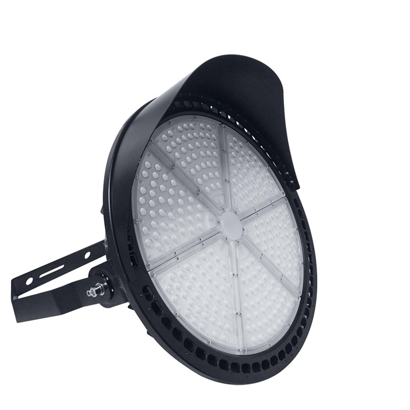 BJKYTMLM Round Bracket floodlight led Outdoor Projection Super Bright Construction site Lighting(300W)