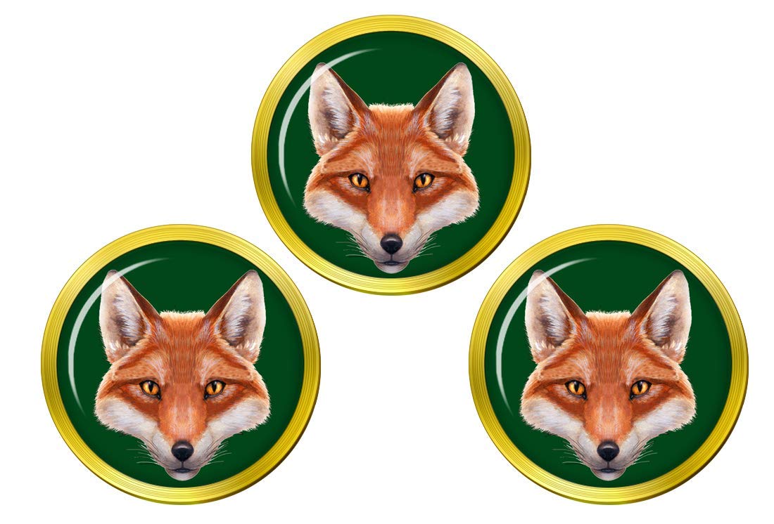 Giftshop UK Fox's Head Golf Ball Markers