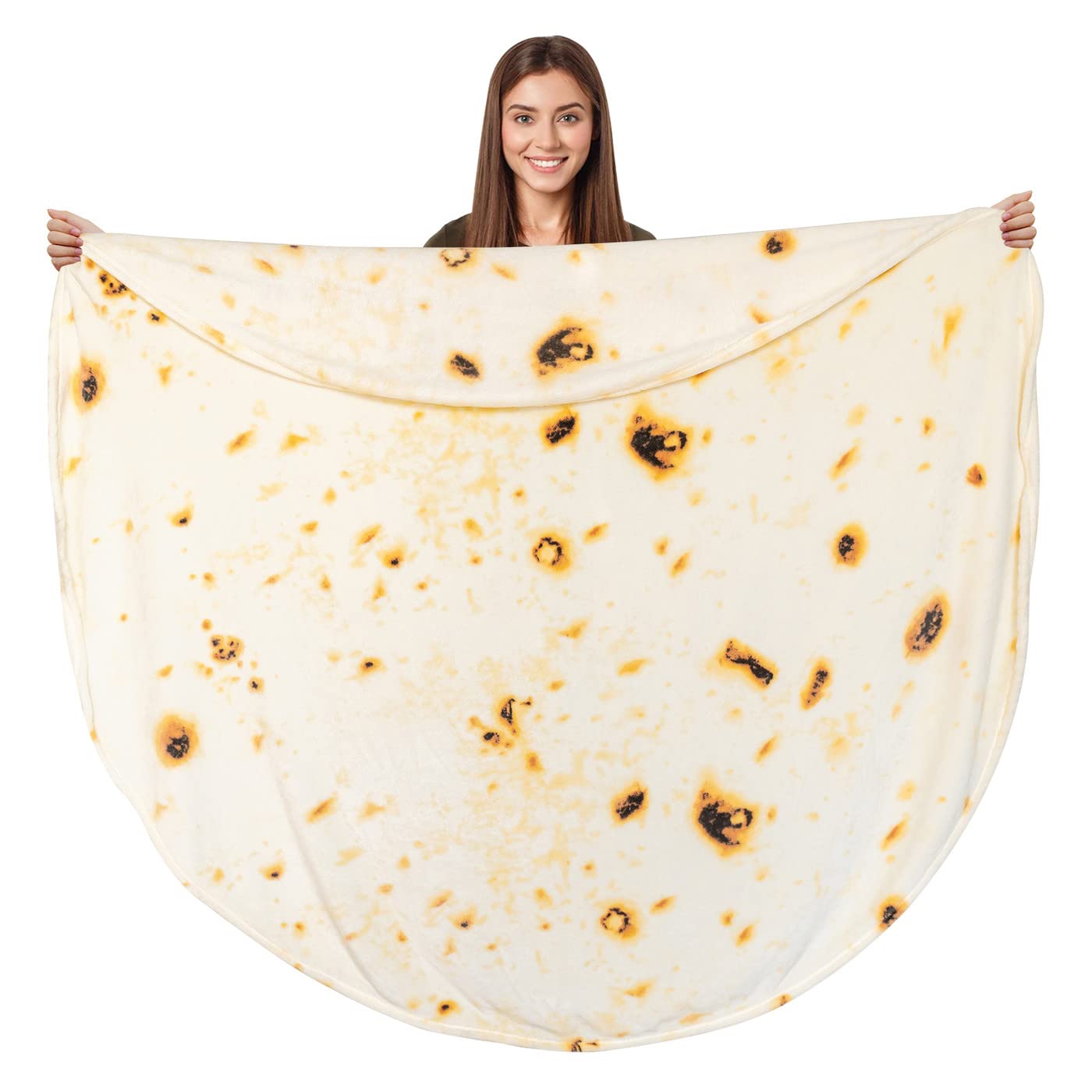 Buy FUNUPUP Burritos Tortillas Blanket Double Sided, 71 inches Adult