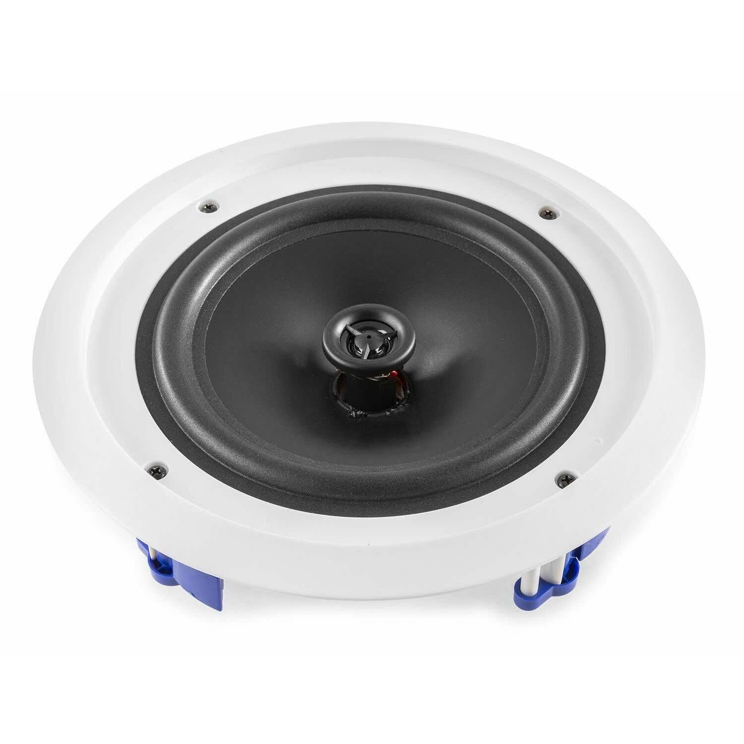 Power Dynamics CSAG8T - Enceinte de Plafond 100V - Aluminium, Puissance de 40 Watts, Woofer de 8 Pouces, Convient aux Espaces Humides, Idéal pour Les Restaurants, Bars, Salles de Bain…