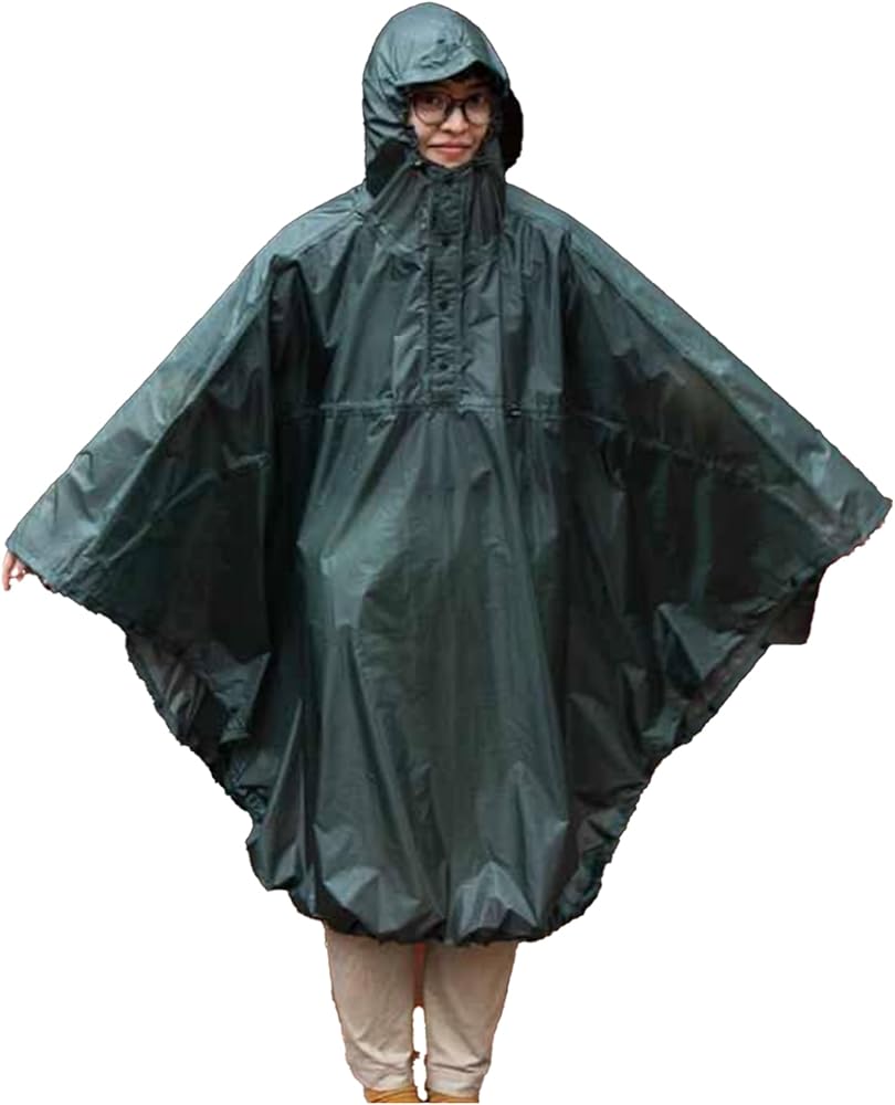 Amazon.co.jp: [フェアウェザー] Packable Rain Poncho パッカブル
