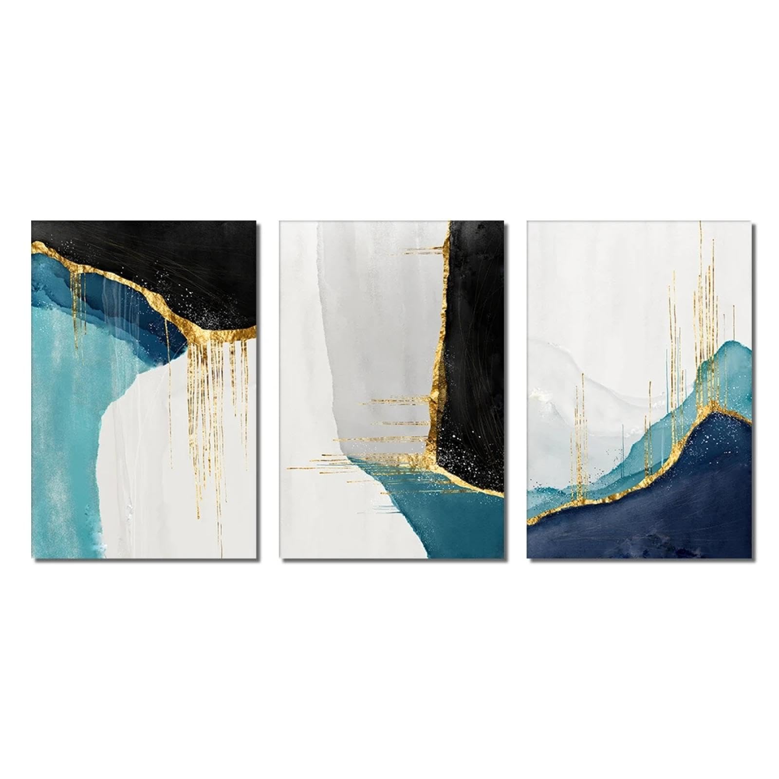Affiches et impressions de paysage moderne bleu pour grand mur - 8