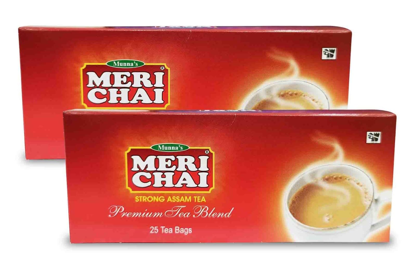 MERI CHAI Strong Assam Tea Tea Bags 25s Box (50g) (B0C6H1D3YY) Amazon Price History, Amazon Price Tracker