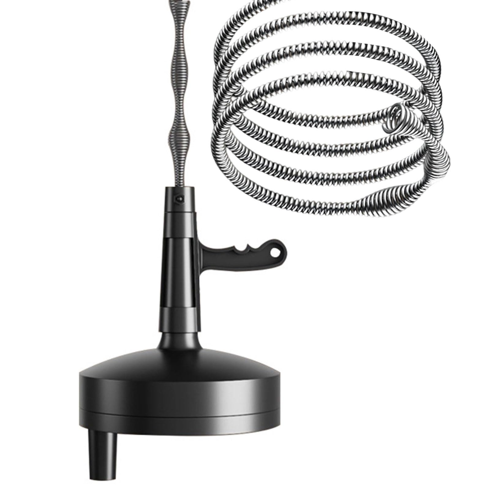 Robuster Manueller Abflussreiniger Mit Stahlfeder Für Küchenspüle Badezimmer Toilette Verstopfungsentfernung Ergonomisches Griffdesign Handlicher Rohrreiniger