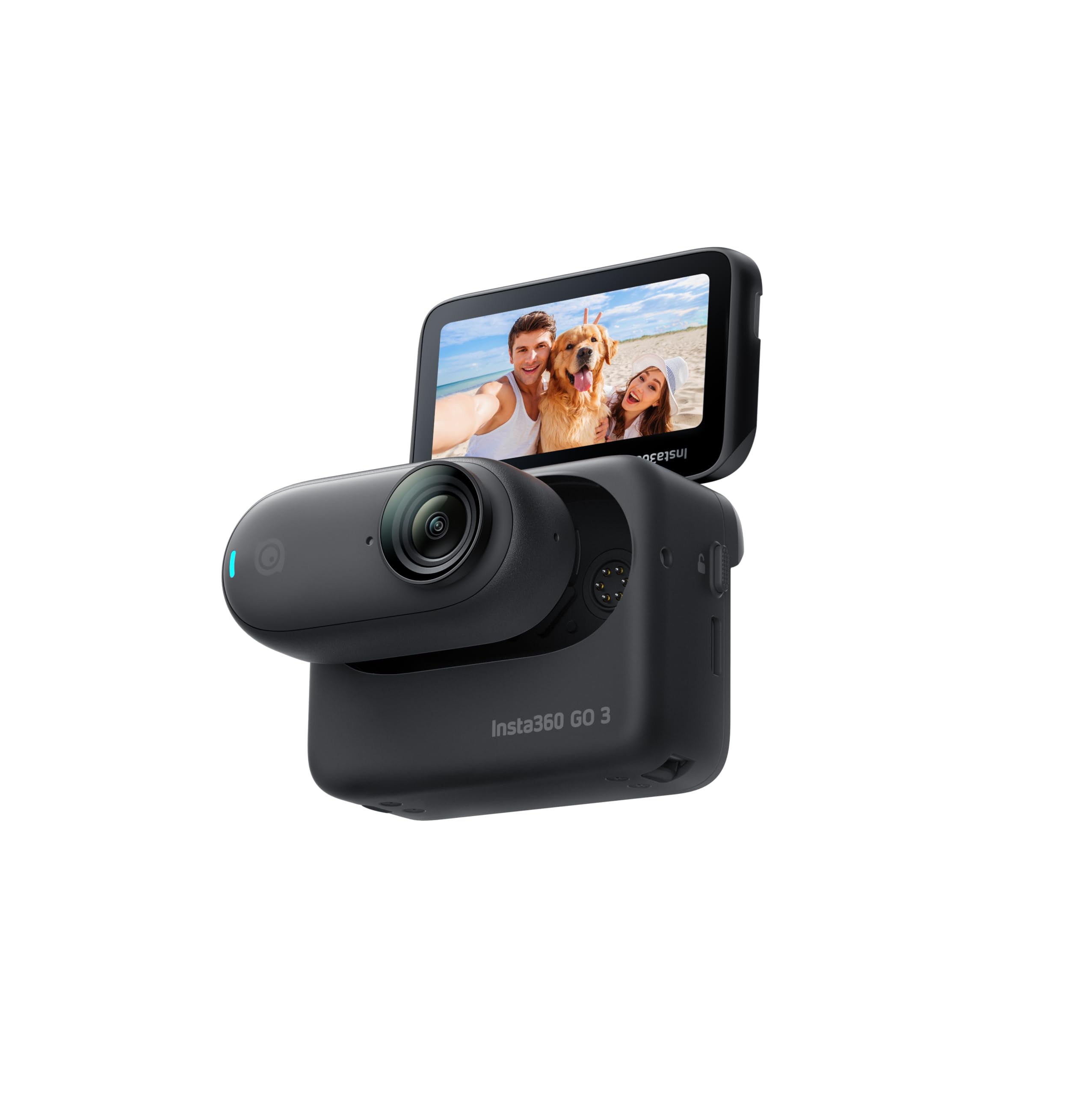 action camera go 3 black 128gb waterproof 27k