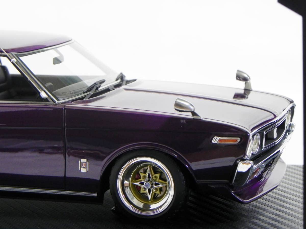 Amazon | IG 0623 1/18 日産 ローレル パープルメタ
