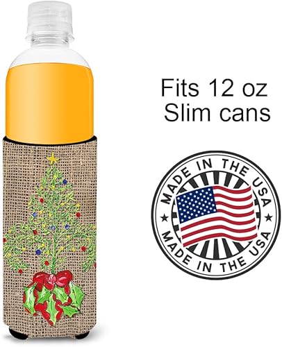 Vista 155 de Caroline's Treasures 8137LITERK Mardi Gras Fleur de lis Nation Botella de vino Hugger Botella Enfriador de Frigorífico Funda Abrazador Lavable a