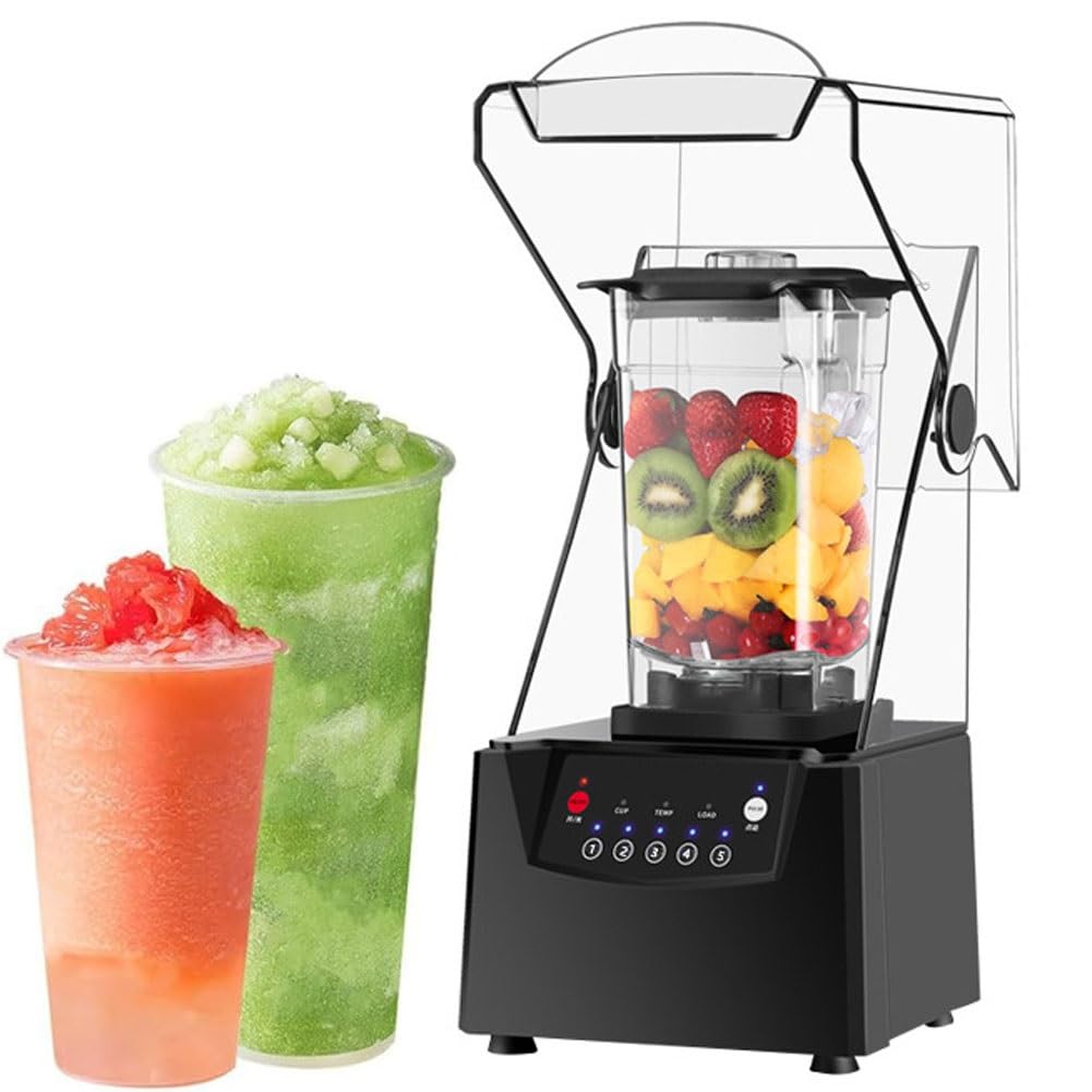 Mélangeur de table 17000 tr/min à 5 vitesses pour glace pilée parfaite