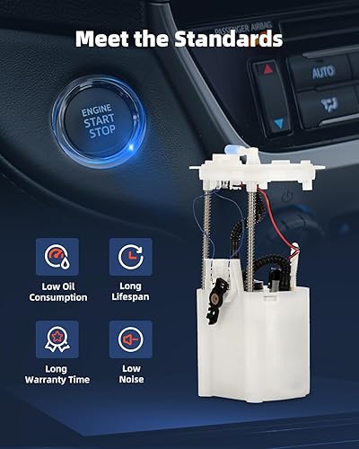 Miniatura 4 de ECCPP Reemplazo de la bomba de combustible PFS1243 con Lincoln MKC 2015 2016 2017 2018 2019 2.3L Gas