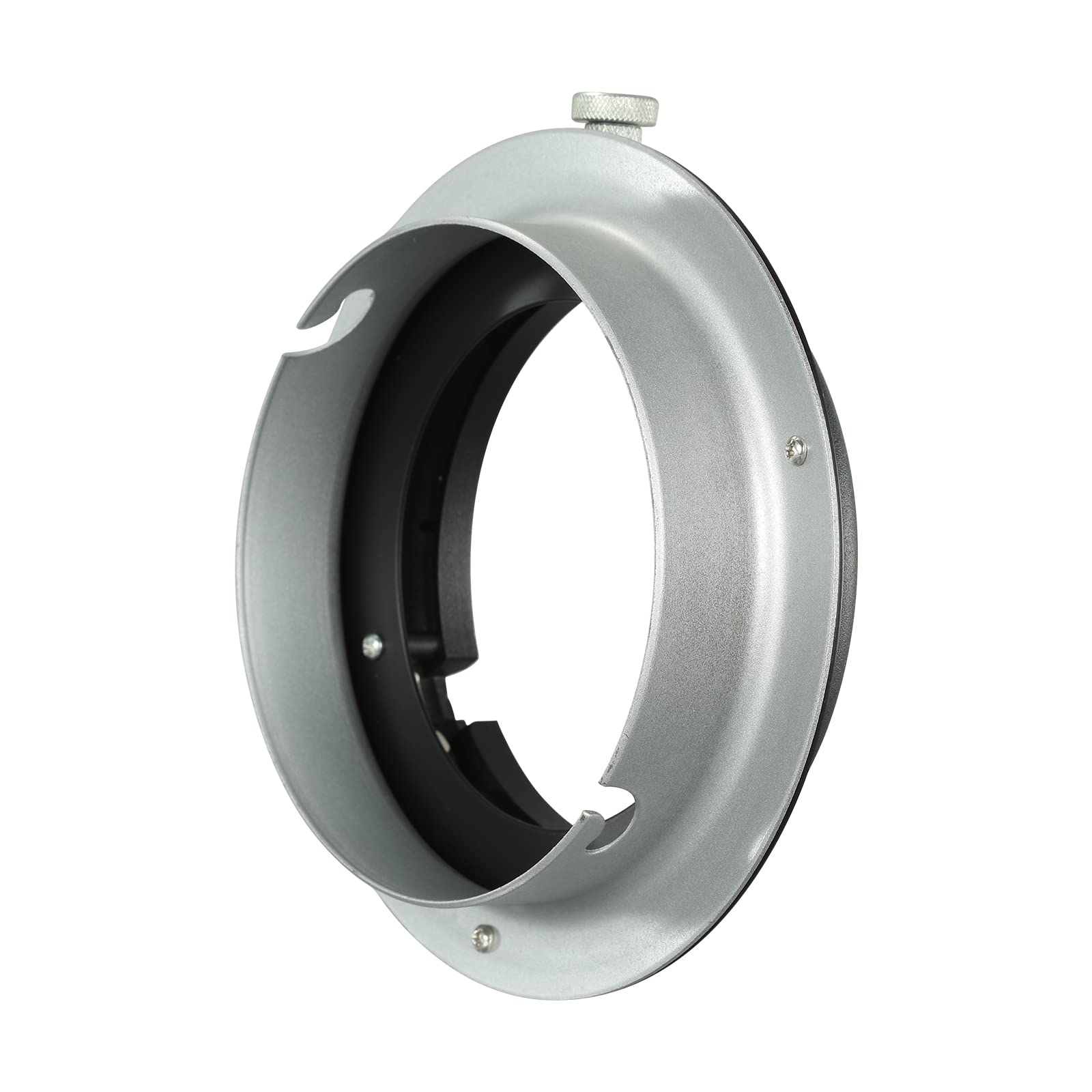 Soonpho Anillo adaptador convertidor de aleación de aluminio, adaptador de aleación para montaje Elinchrom para Bowens Mount, luz fija, luz de flash, luz fotográfica, Monolight