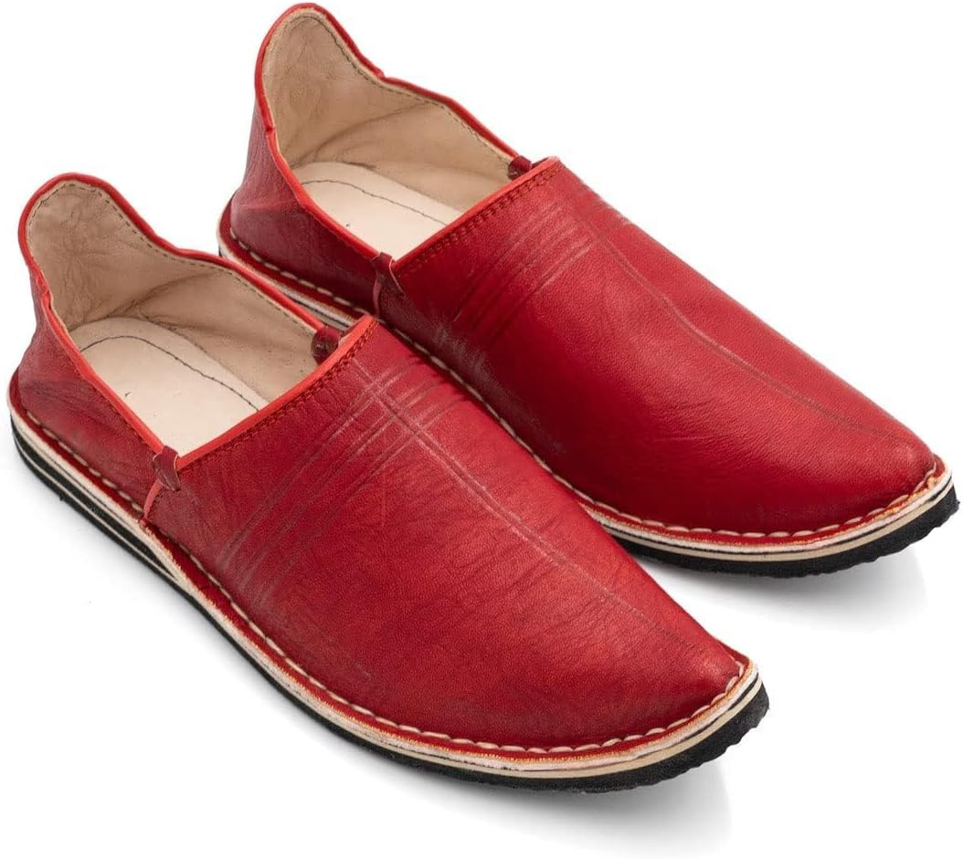 Moroccan babouche shoe, Leather slipper, Unisex Handmade Babouches slippers Dyed With Natural Color, babouche men, babouche women