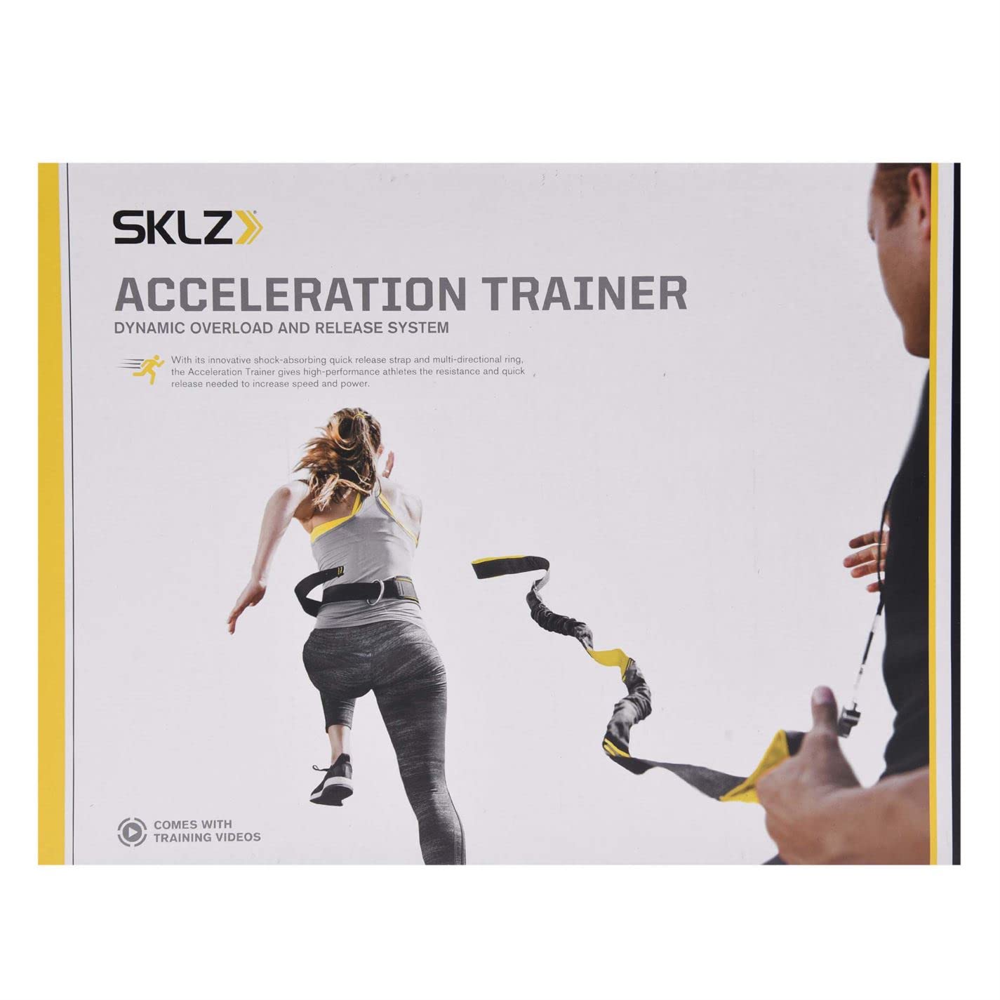 SKLZ Acceleration Trainer, Aparato De Carga Dinámica Unisex Adulto, Negro, Talla Única