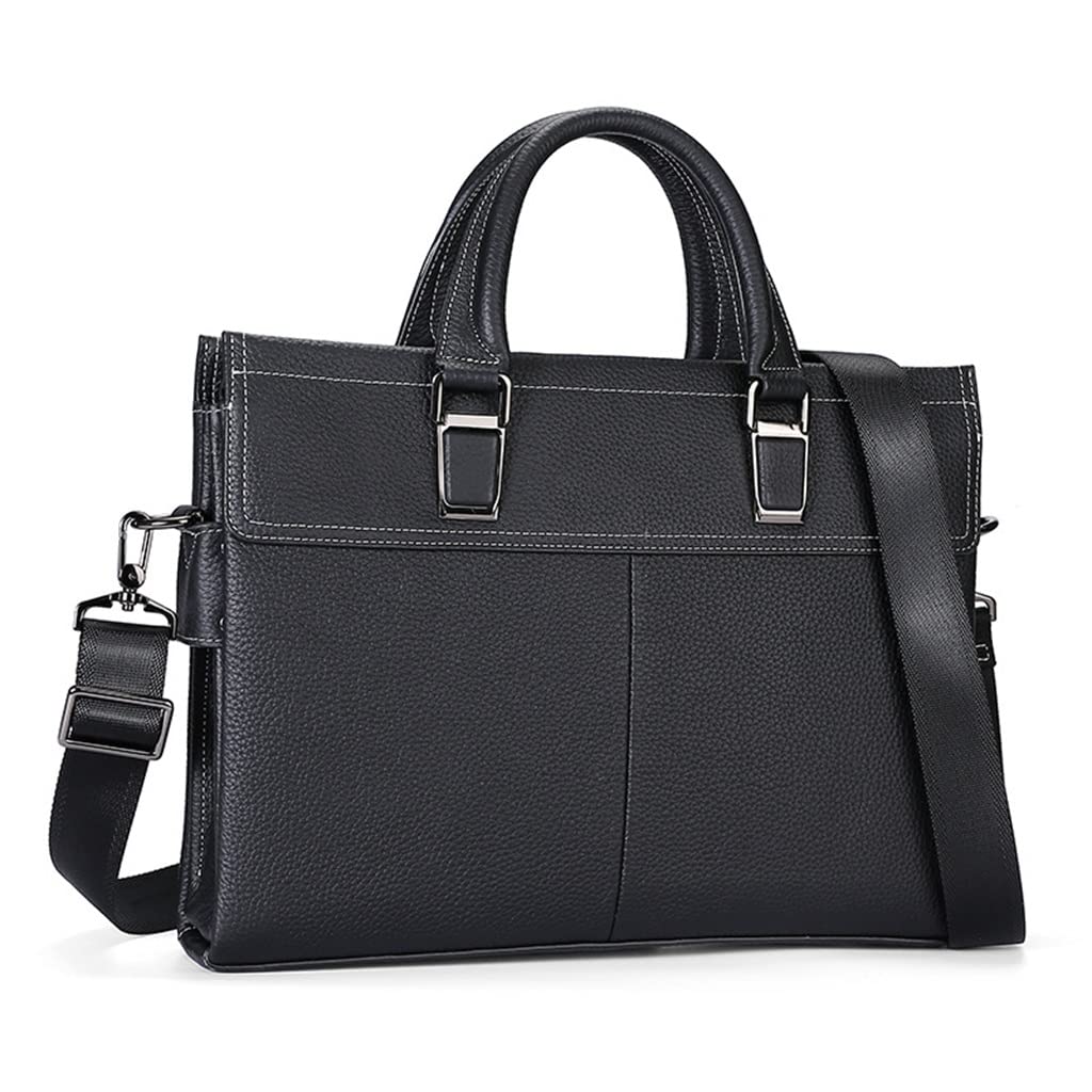 n/a Business Briefcase Fashion Men's Cross Section Shoulder Crossbody Business Bag Laptop Handheld Computer Bag