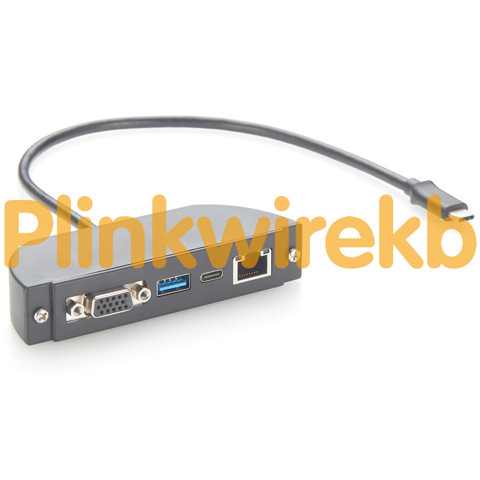 Hub multiport USB-C vers VGA USB-A USB-C RJ45 PCM-KW-567 (1,5 m)