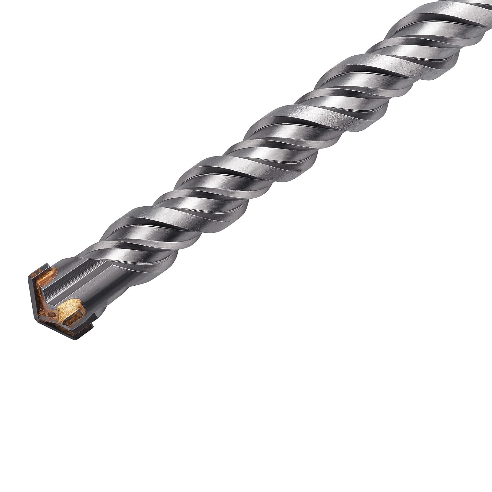 Broca de martillo giratorio SDS Plus de 1 x 39 pulgadas, broca de hormigón para hormigón, ladrillo, cemento y piedra (39 pulgadas de longitud, 1 pulgada de diámetro)