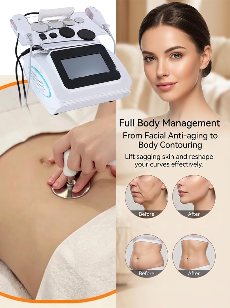 Dispositivo de belleza de 448 kHz para relajación muscular, cuidado corporal, reafirmante de la piel