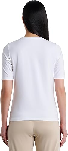 Miniatura 3 de Coolibar Camiseta de manga corta Morada Everyday UPF 50+ para mujer, protección solar