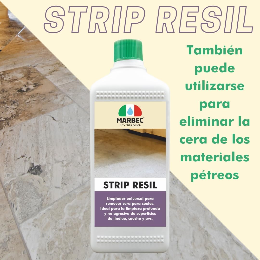 MARBEC STRIP RESIL 1LTX6PZ Limpiador universal removedor de cera para suelos