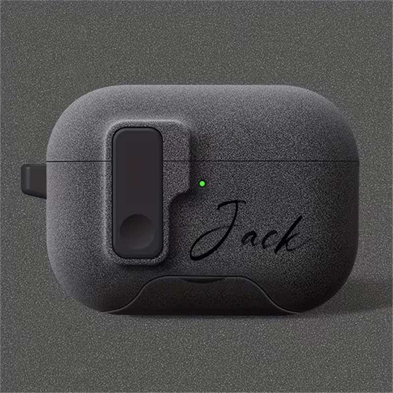 Amazon | カスタマイズ可能 文字入れ AirPods Pro Pro 3 ケース 防指紋