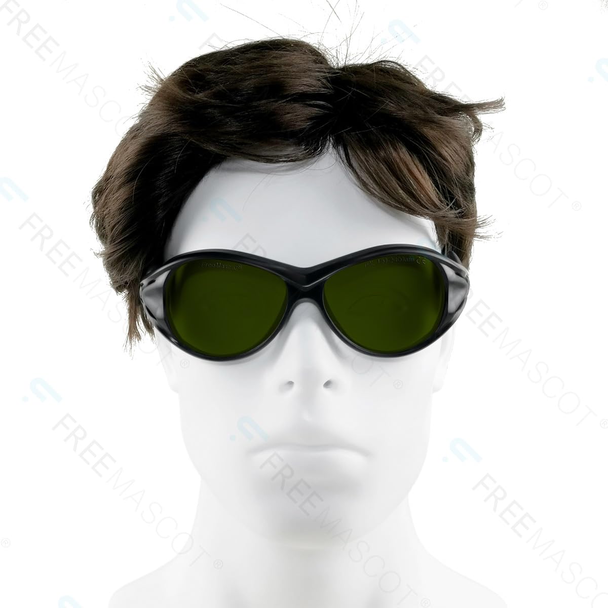 FreeMascot Gafas profesionales de seguridad láser IPL de longitud de onda de 190 nm-2000 nm para depilación, belleza láser y cosmetología