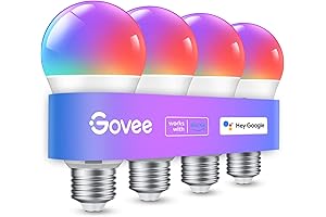 Govee Smart LED Light Bulbs with Groove Lighting Effects