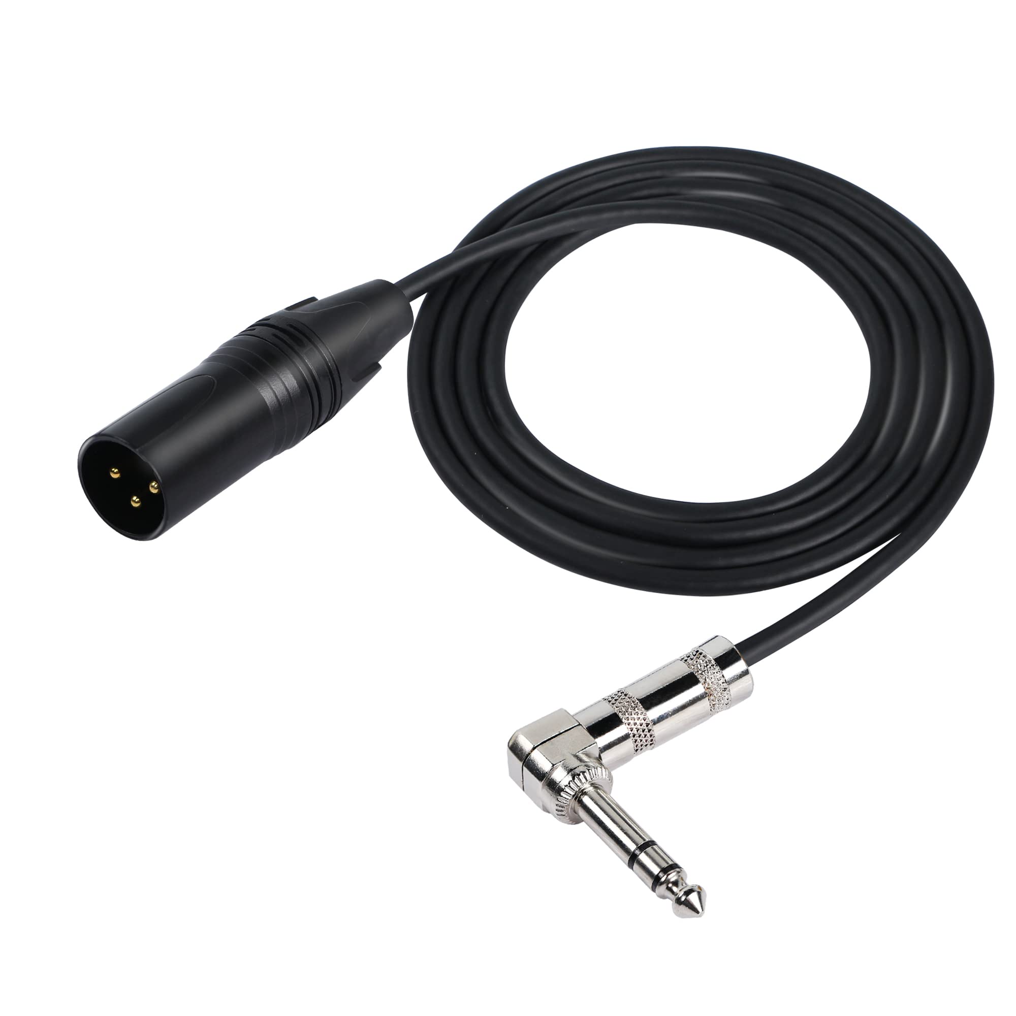 Cavo Mono 6.35mm A XLR Femmina Angolo Retto - 50 Cm, Per Microfoni, Mixer E Amplificatori - Foto 10