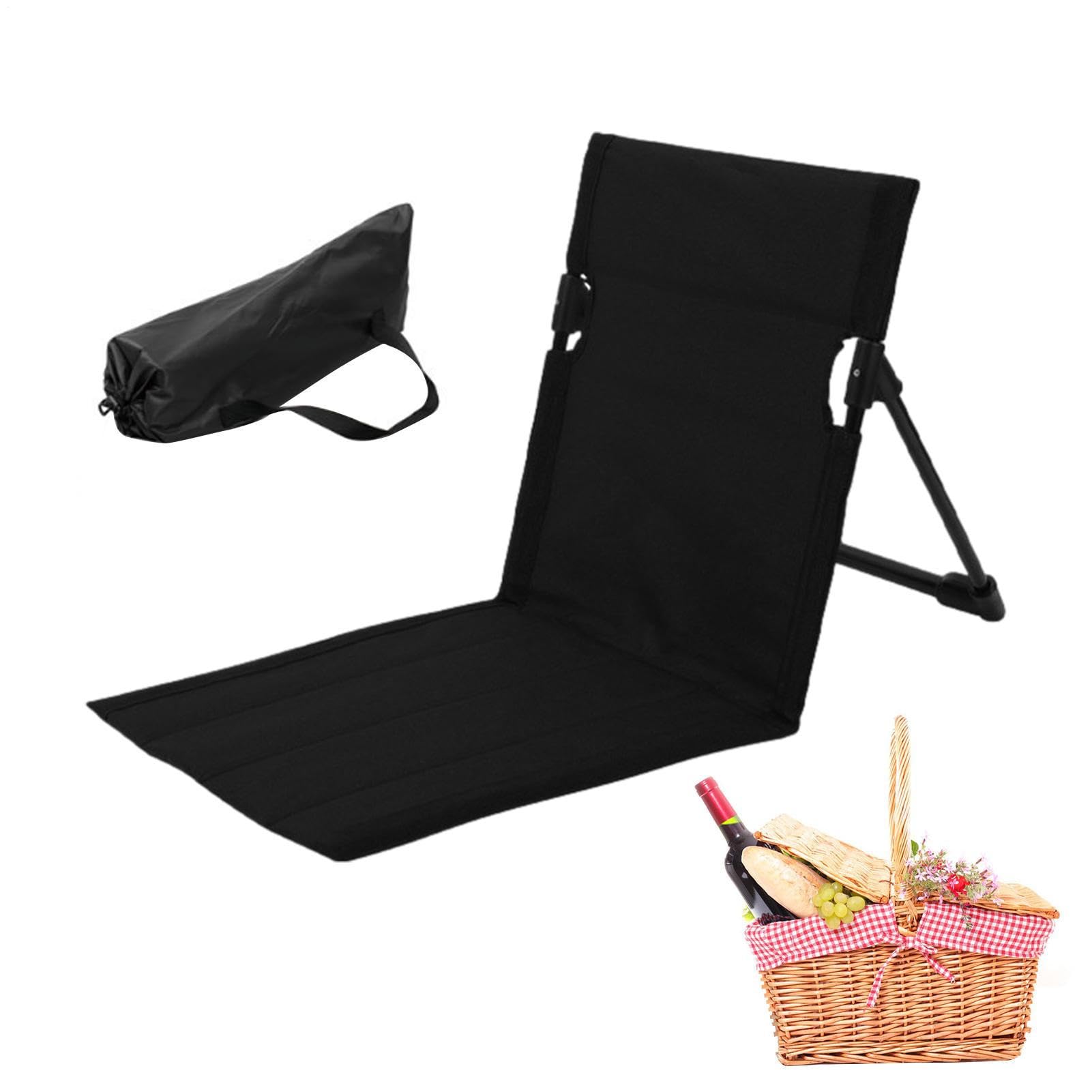 Chaise longue de plage pliante réglable pour en finir avec le mal de dos