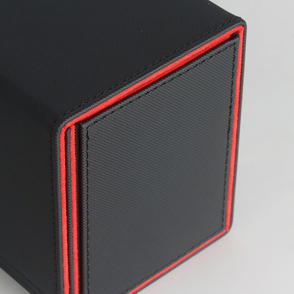 Scatola per mazzi di carte, scatola per carte da g Card Deck Box, 5 in 1 Card Storage Case,Card Organizer Magnetic Card Storage Box