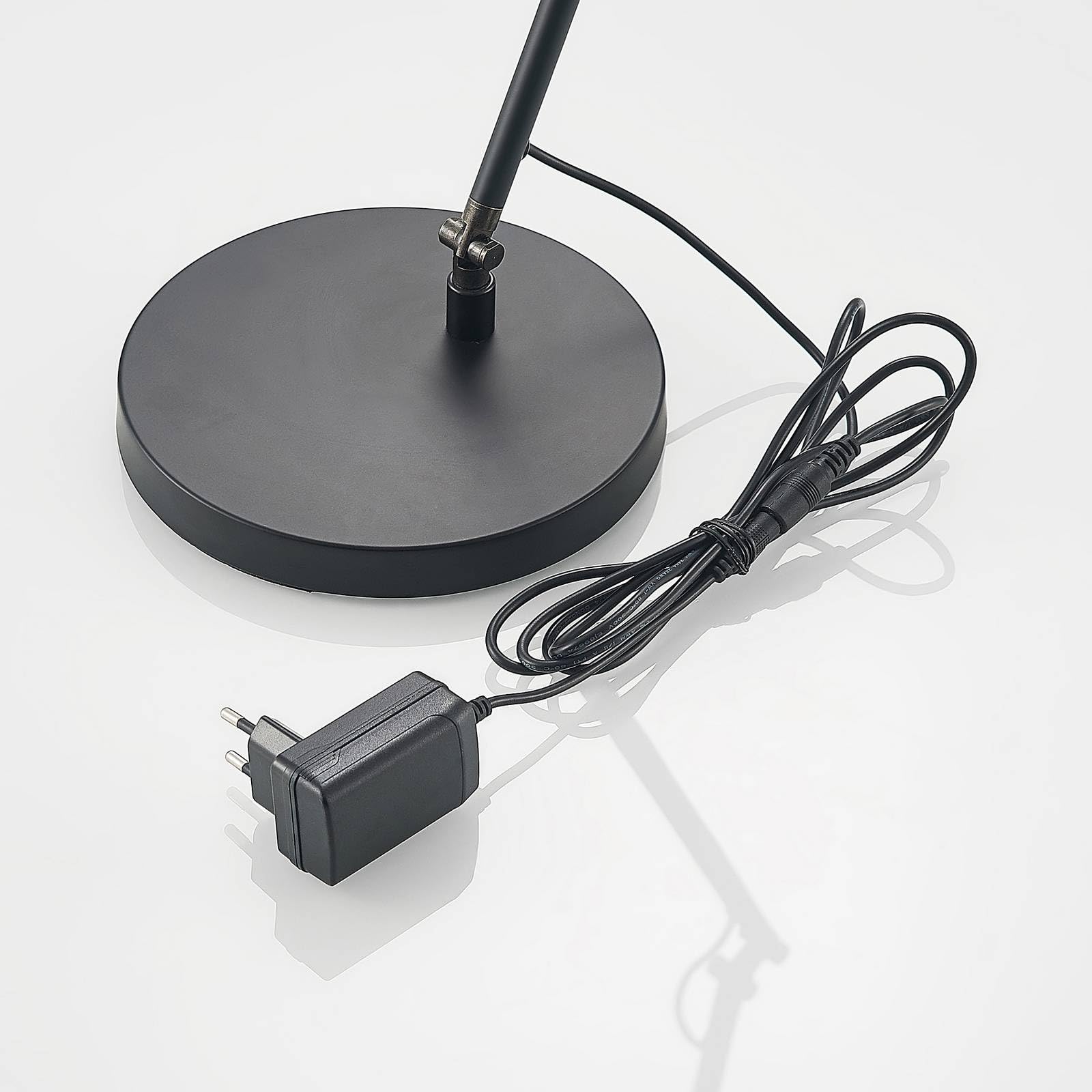 Lucande LED Tischlampe Tarris dimmbar (Modern) in Schwarz aus Metall (1 flammig,) - Tischleuchte Schreibtischlampe Nachttischlampe Arbeitszimmerleuchte