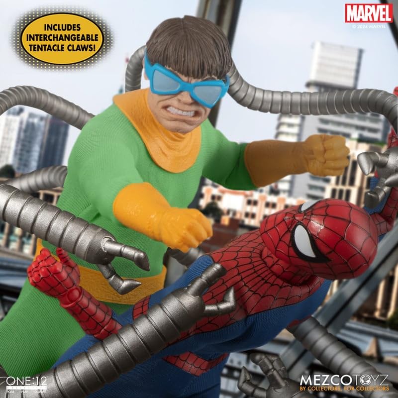 Marvel Legends Lizard MEZCO ONE:12 COLLECTIVE Spider-Man Doctor